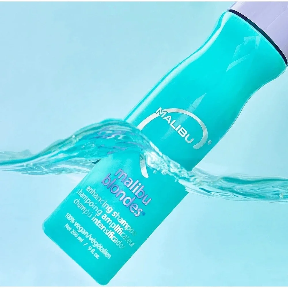 Malibu C Blondes‎ Enhancing Shampoo 100% Vegan 266ml 9oz